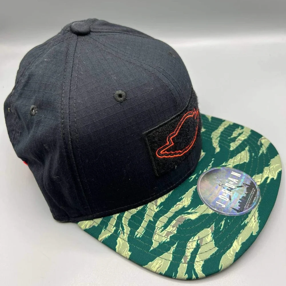 Air Jordan Hat‎ Men Black Green Jumpman City of Flight Strap Back Cap